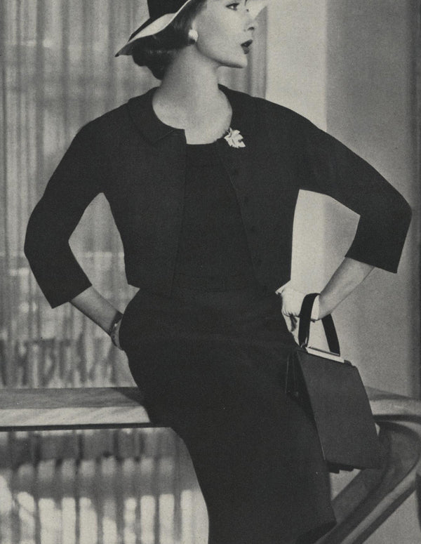 Vogue, March 1957. Photographer: Karen Redkai.