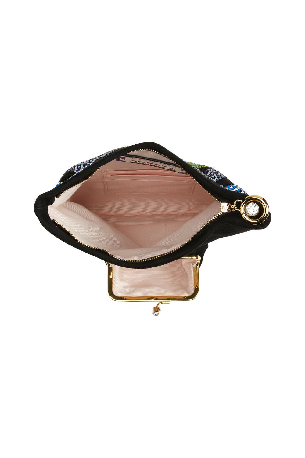 BIENEN DAVIS x AURETA Aperitivo Clutch in Black Suede with