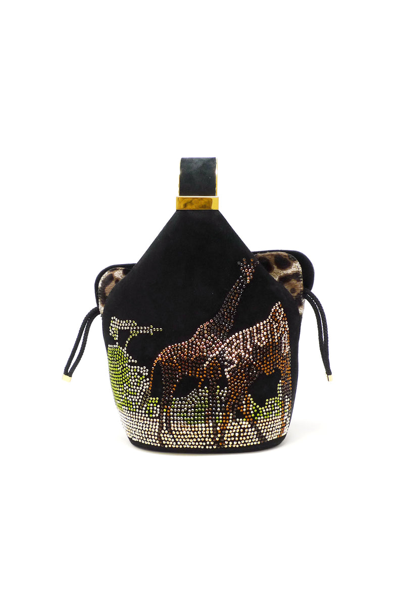 BIENEN DAVIS x AURETA Kit Bracelet Bag with Giraffe Swarovski Crystal