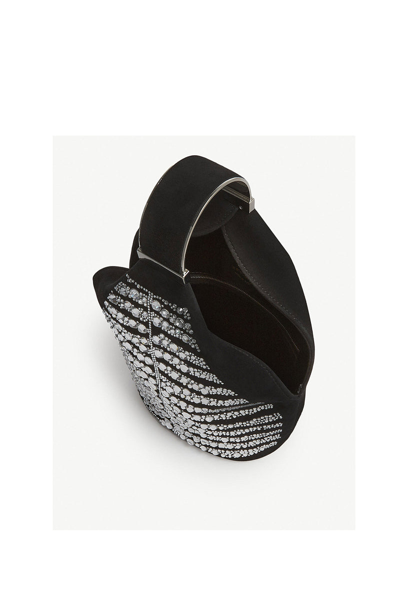 BIENEN DAVIS x AURETA Kit Bracelet Bag with Silver Zebra Swarovski Crystal Detail